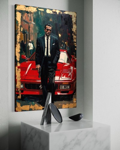 Quadro tela robert niro - de,