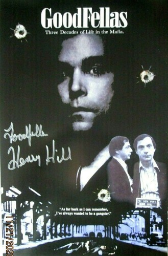 Poster firmato mafia henry - mafia,